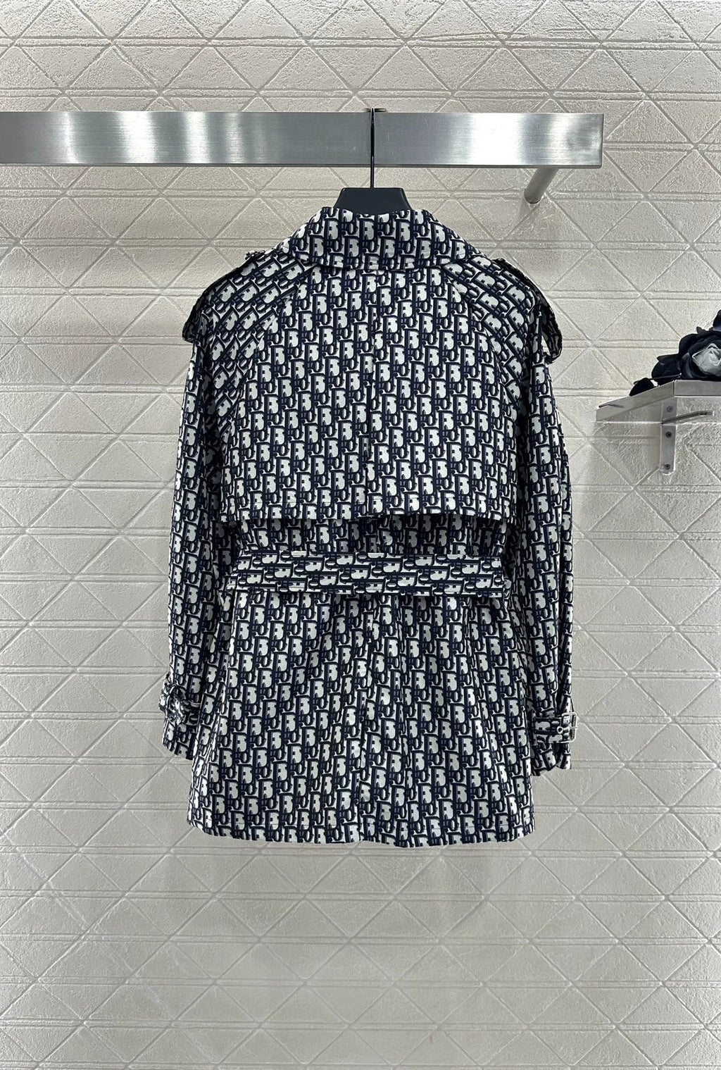 25fw Cape double breasted windbreaker