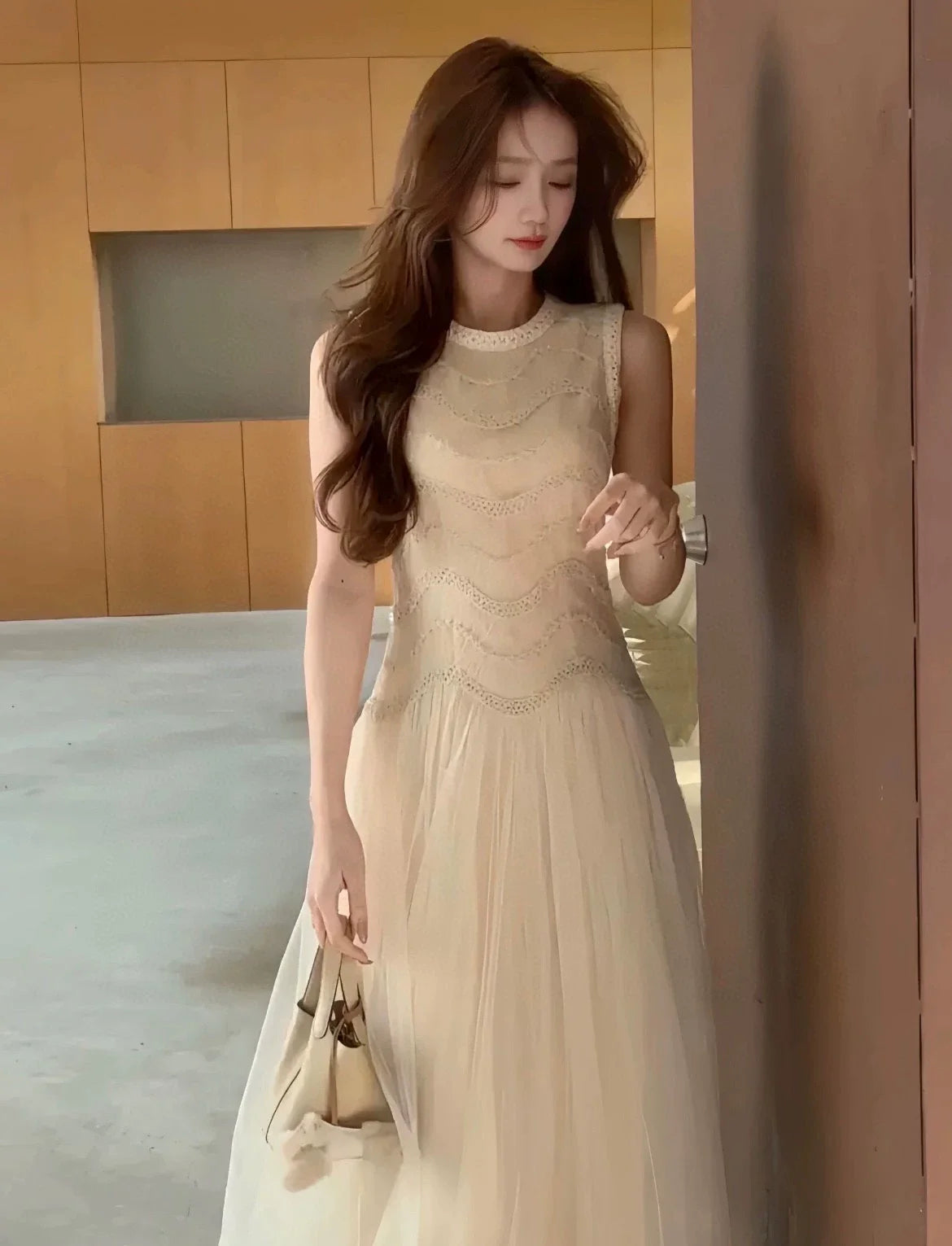 25fw chiffon dress