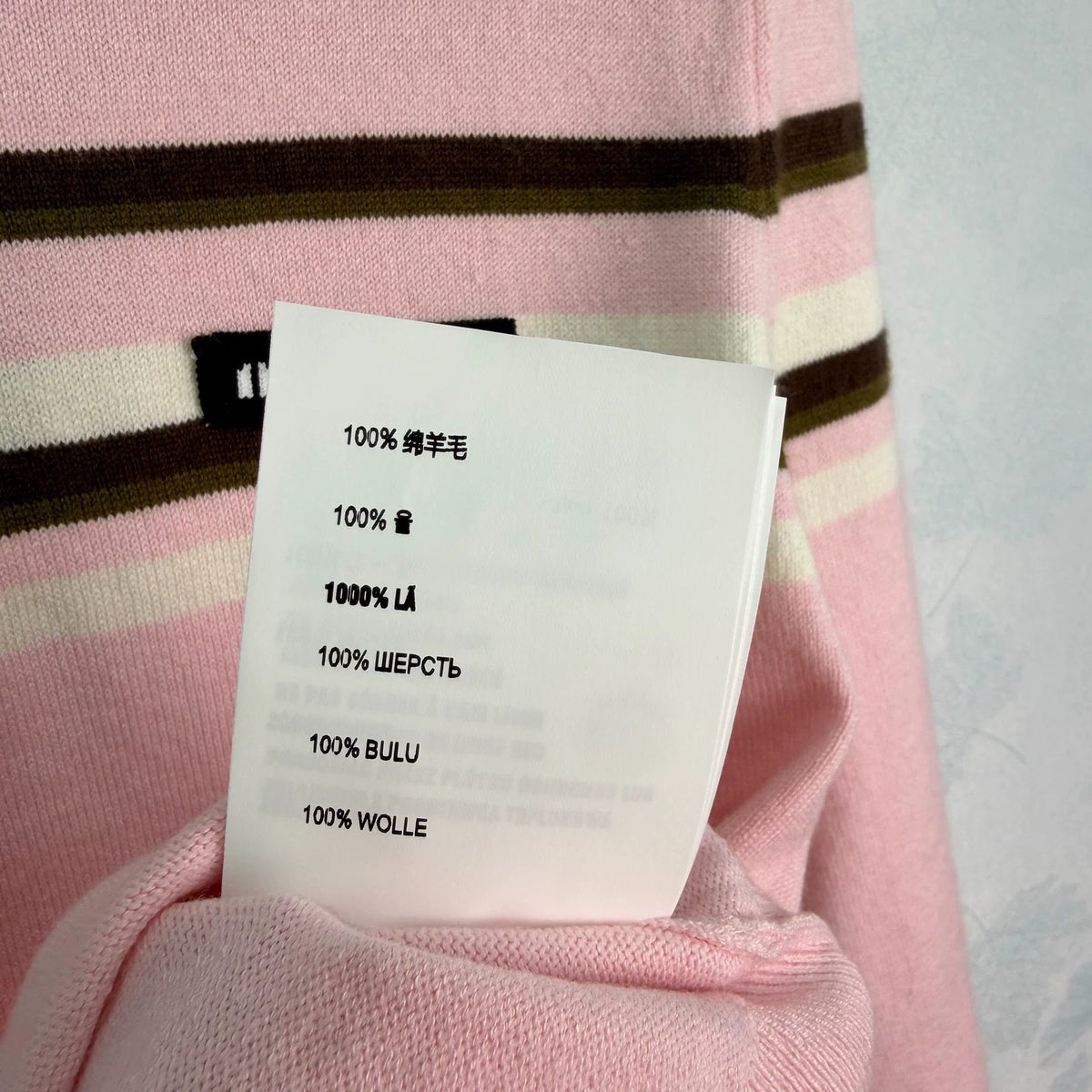 26 Early Autumn New Color-Block Striped Collared Knit Long-Sleeve