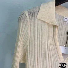 26 Early Autumn New Lapel Knit Long Sleeve Sweater
