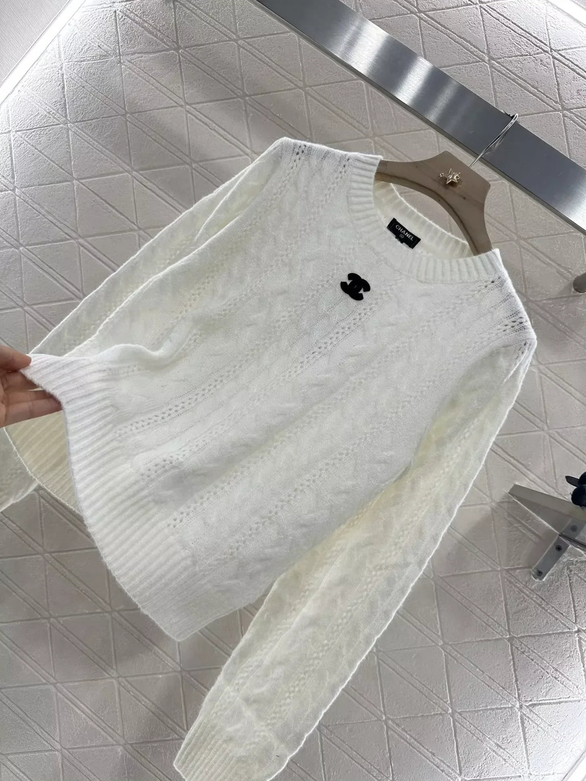 25fw Fried Dough Twists knitting long sleeve