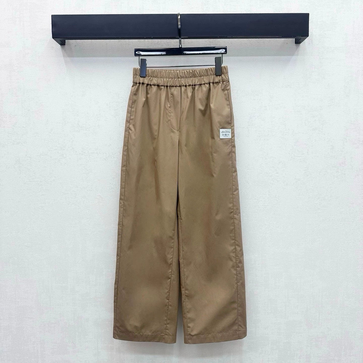 26 New Leather Label Straight-Leg Pants