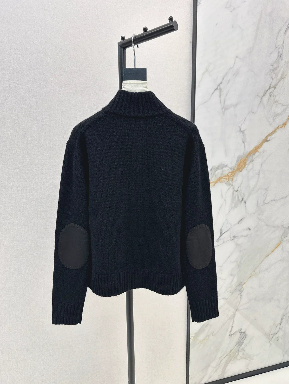 25fw new cashmere stand collar jacket