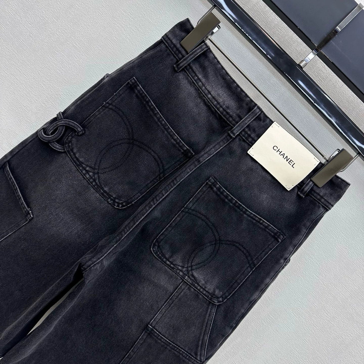 26 New Straight-Leg Denim Mid-Length Pants