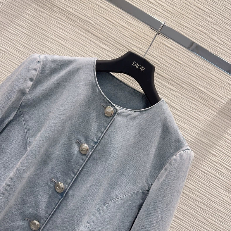 26ss new stylish denim set