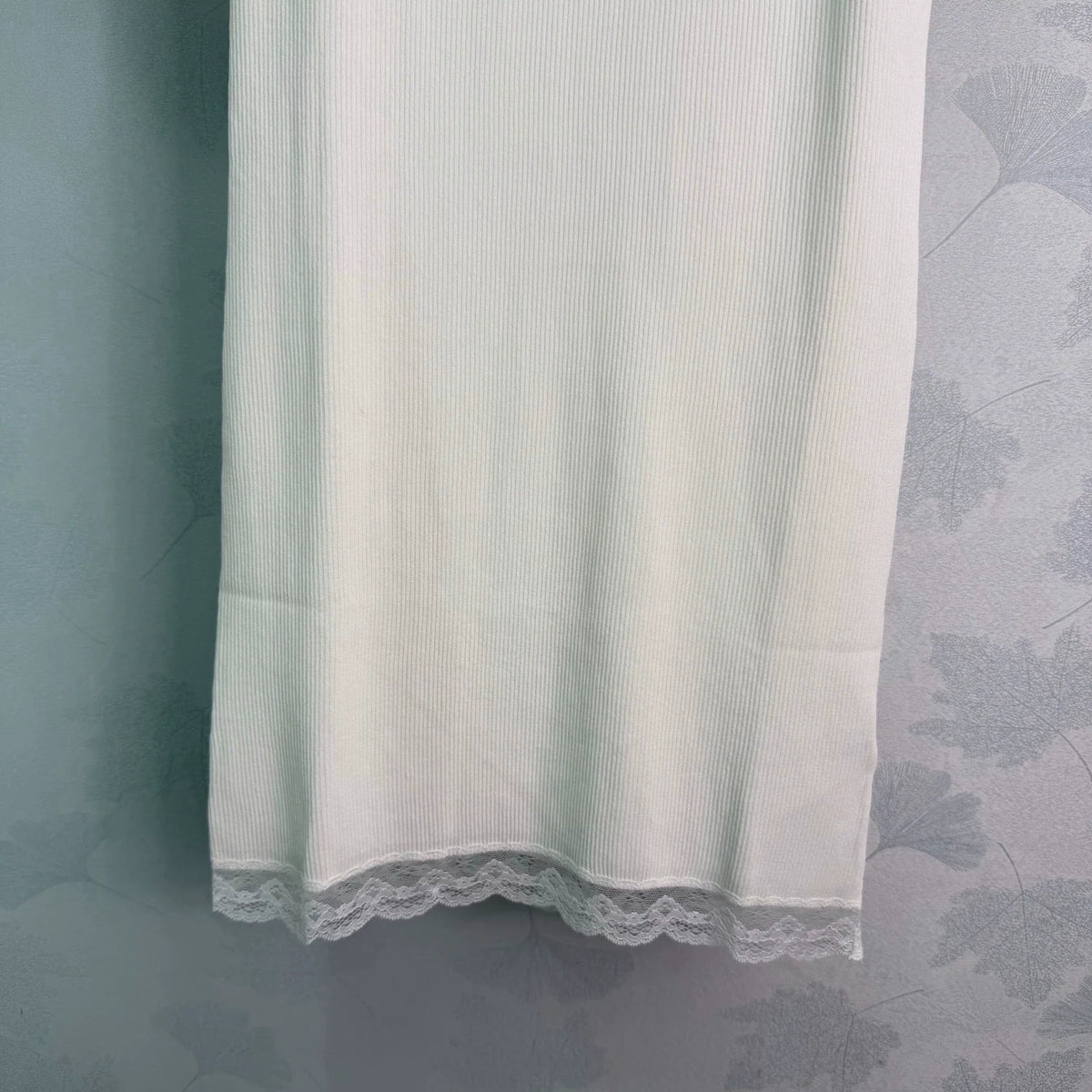 26SS White Knit Dress