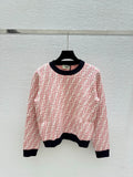 25fw Old flower knitted cardigan