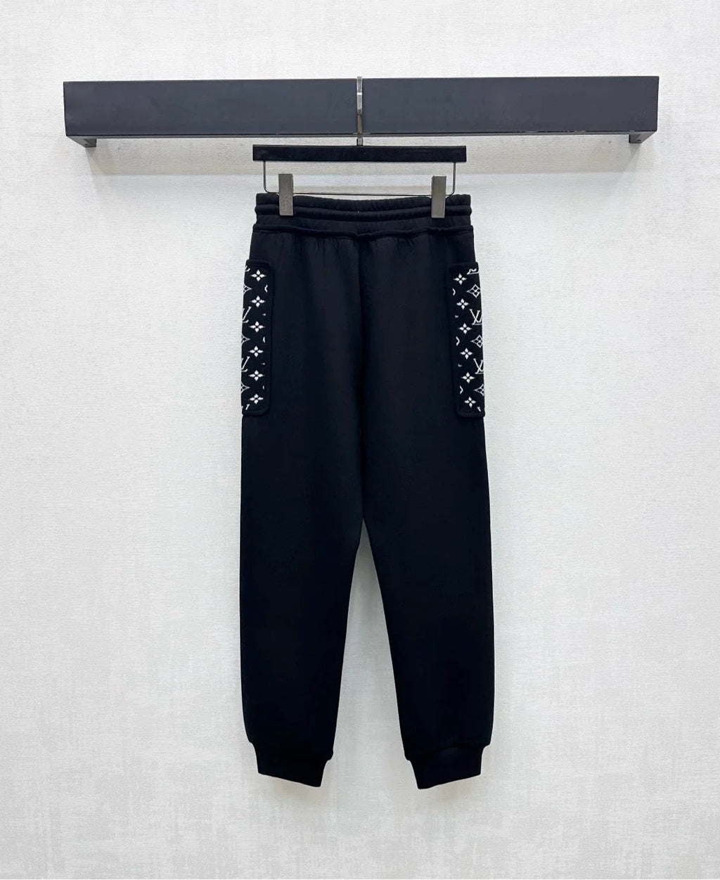 26New Season Hooded Jacquard Jacket & Trousers Set