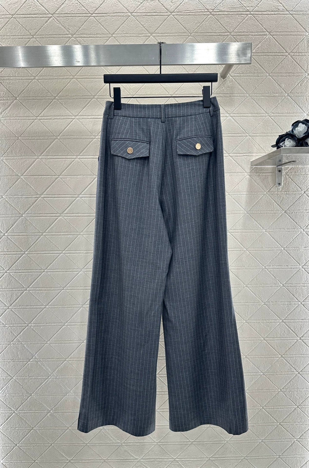 25fw Two piece striped set