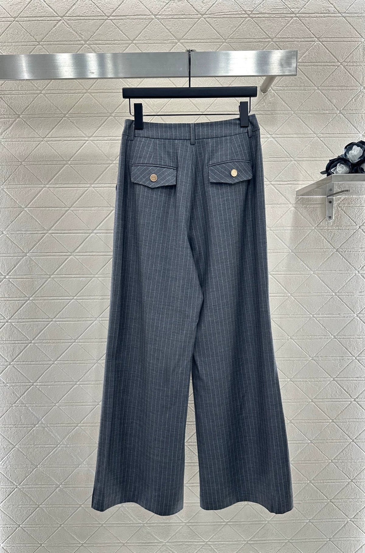 25fw Two piece striped set