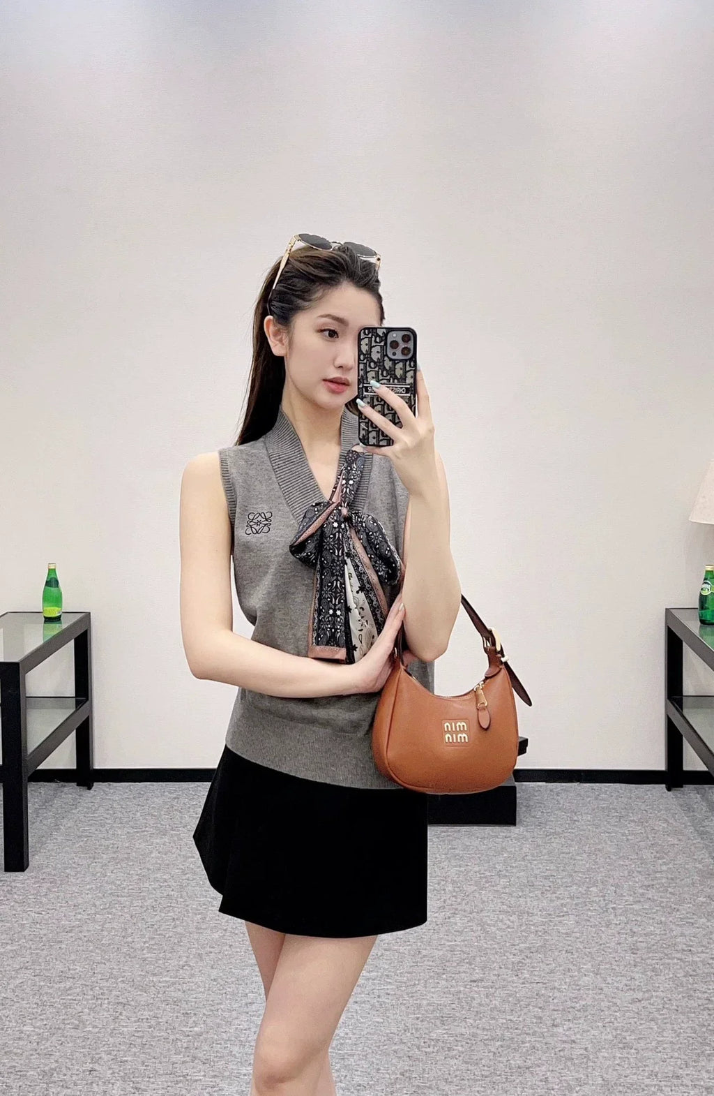 25 Scarf Knit Vest