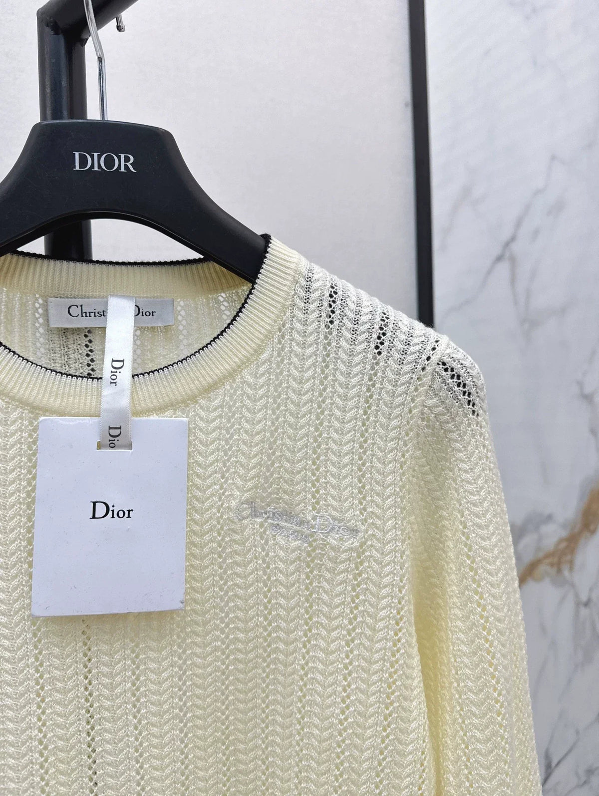 25fw Long sleeved knitted sweater