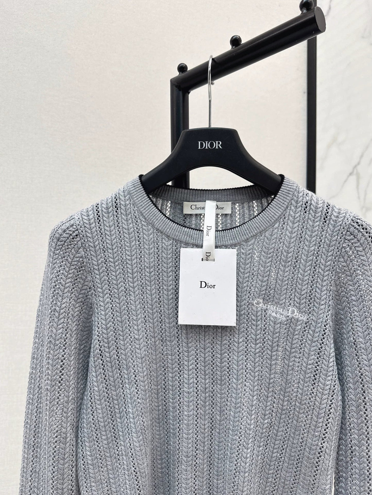 25fw Long sleeved knitted sweater
