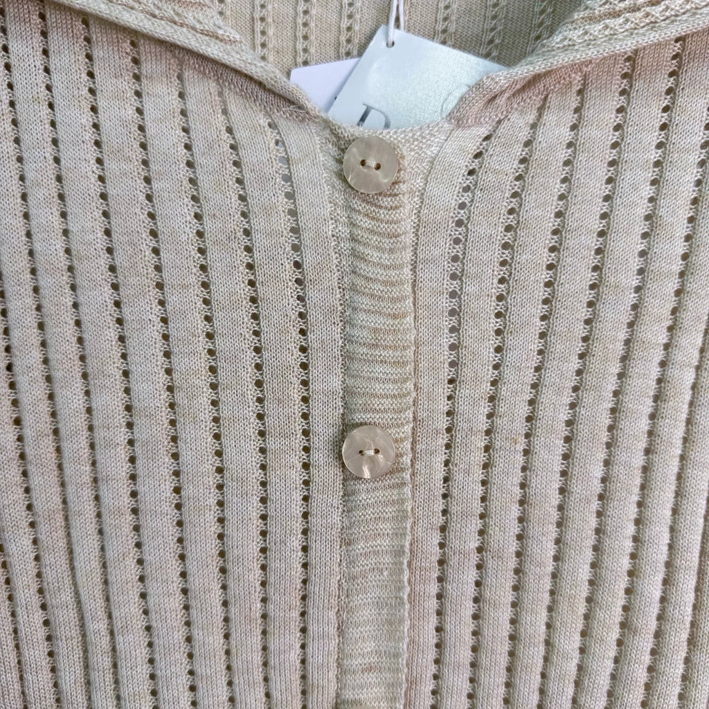 26 Early Autumn New Collared Long-Sleeve Knit Cardigan