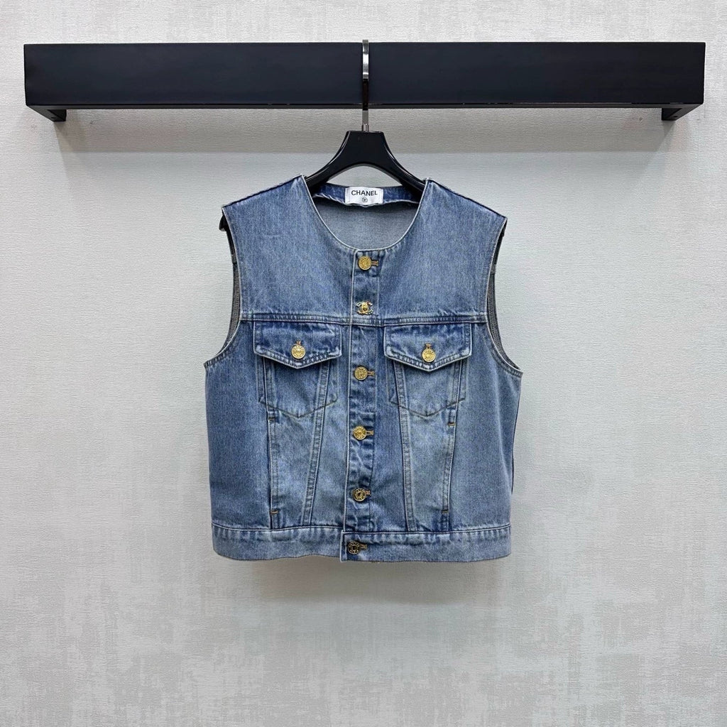 26 New Denim Vest