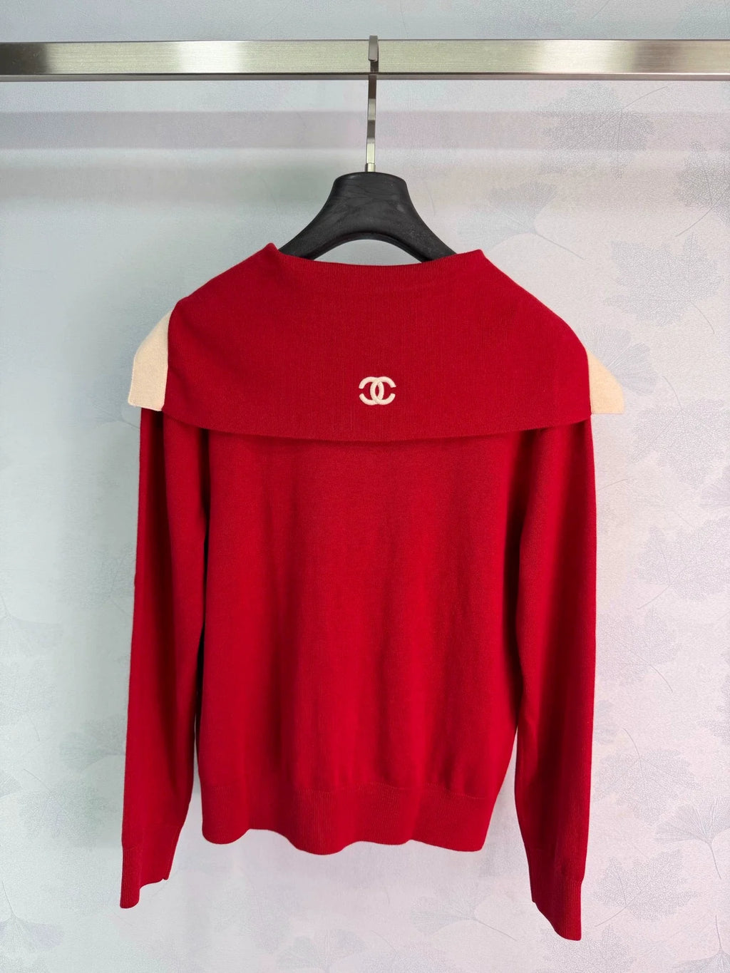 Red Knitted Cardigan