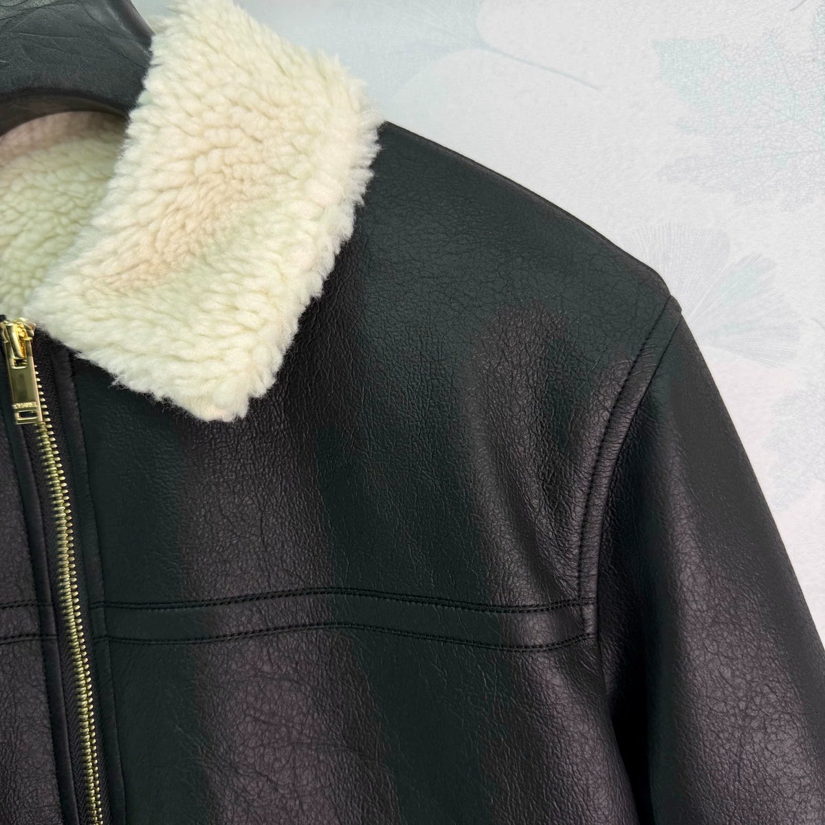 26 New Lamb Wool Leather Jacket