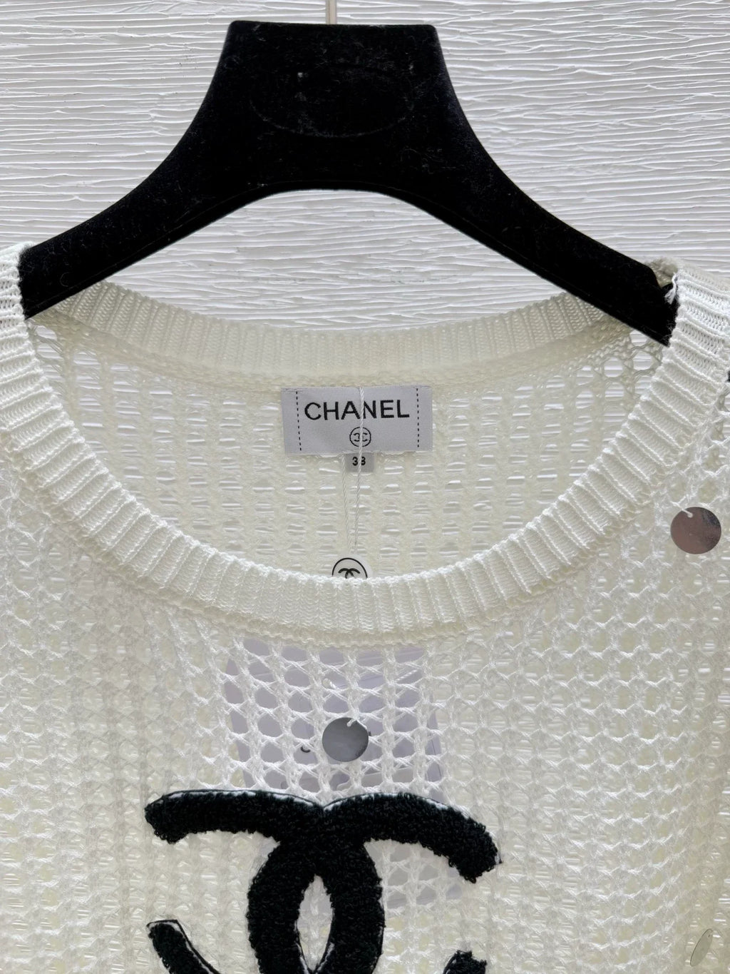 25fw Hollow knit sweater
