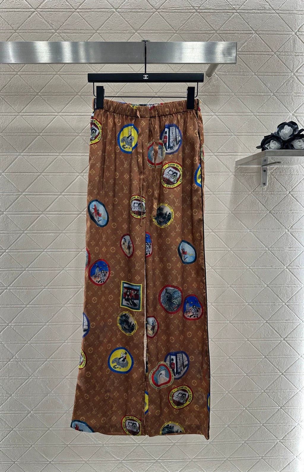 25fw Full printed pajamas