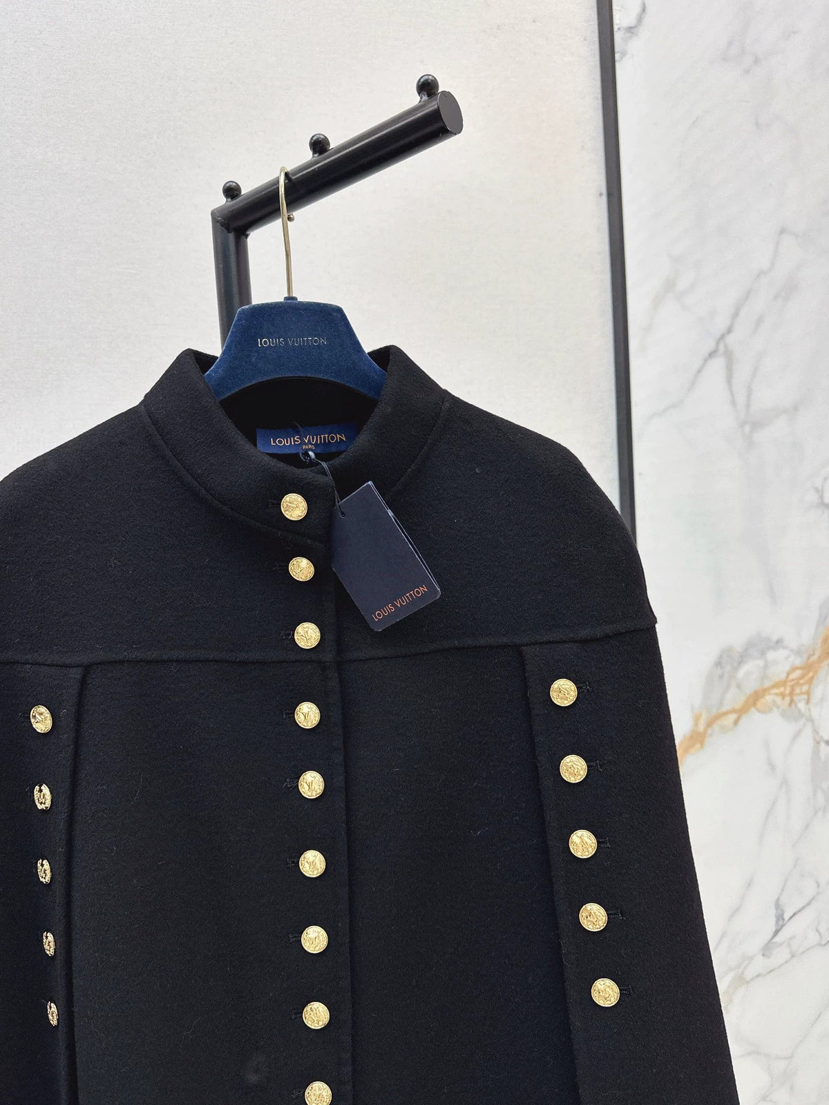 25fw Cashmere cloak jacket