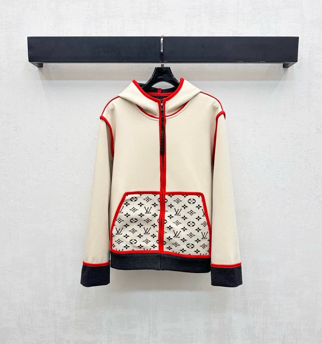 '26 New Collection: Hooded Jacquard Jacket & Trousers Set