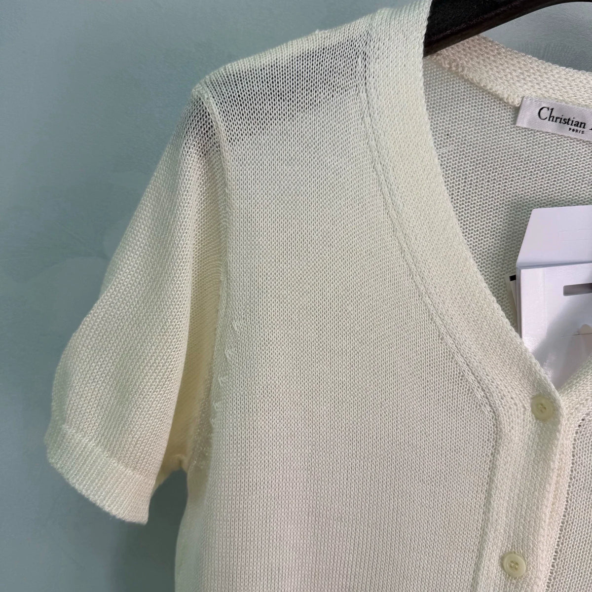 26ss New Embroidered Knit Cardigan