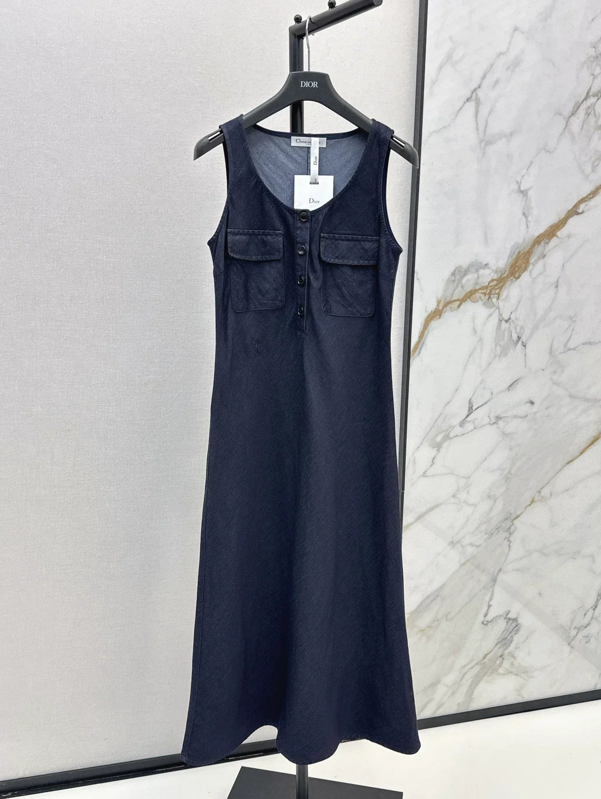 25fw Cowboy vest dress