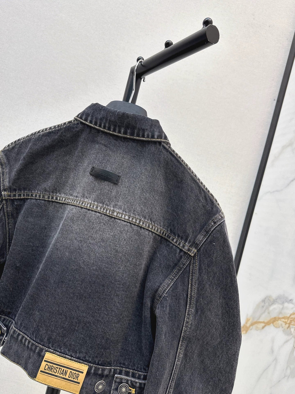 25fw Short denim jacket