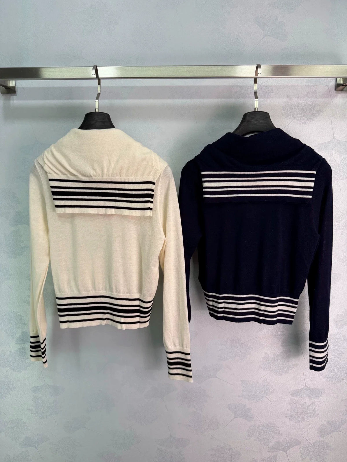 26 Early Autumn New Hollow Knit Polo Shirt