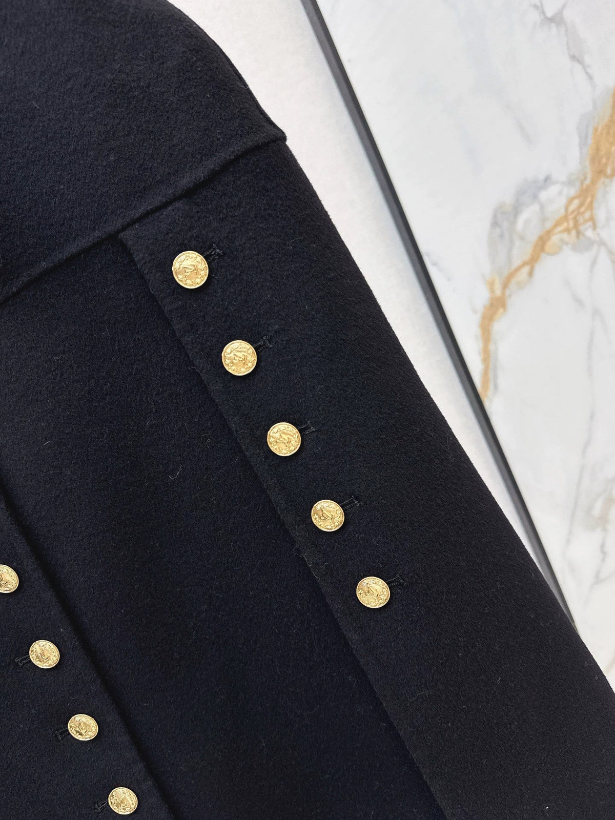 25fw Cashmere cloak jacket