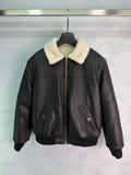 26 New Lamb Wool Leather Jacket