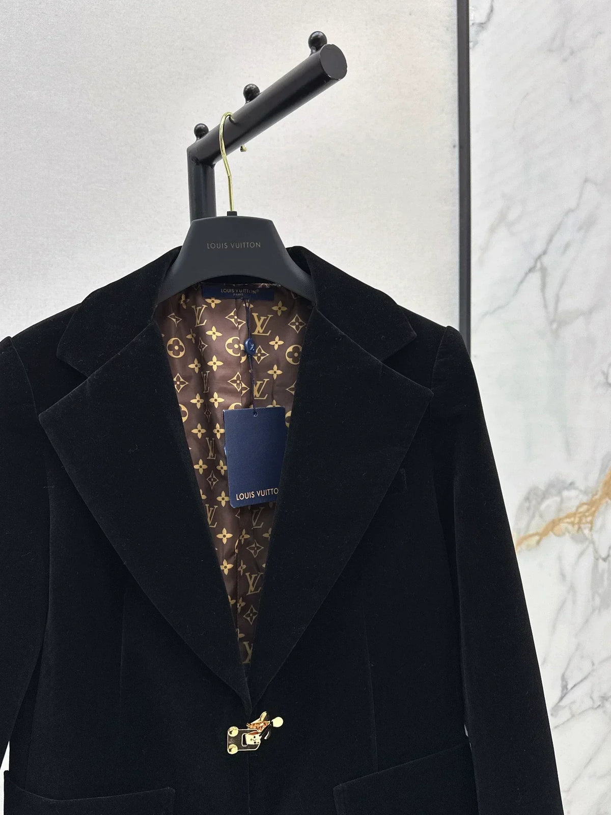 25fw Jacquard monogram suit jacket