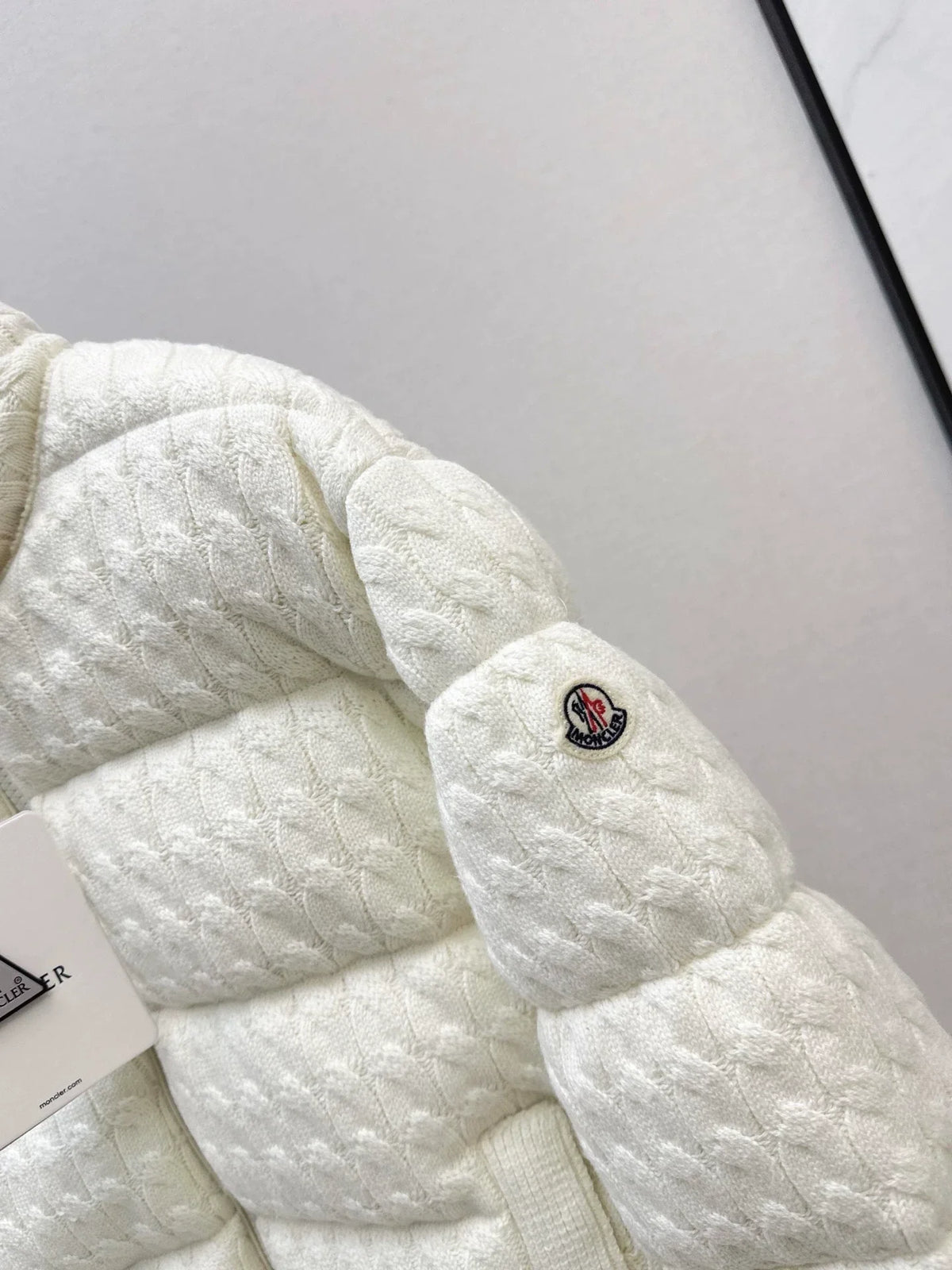 25fw Wool Knitted Bread Down Jacket