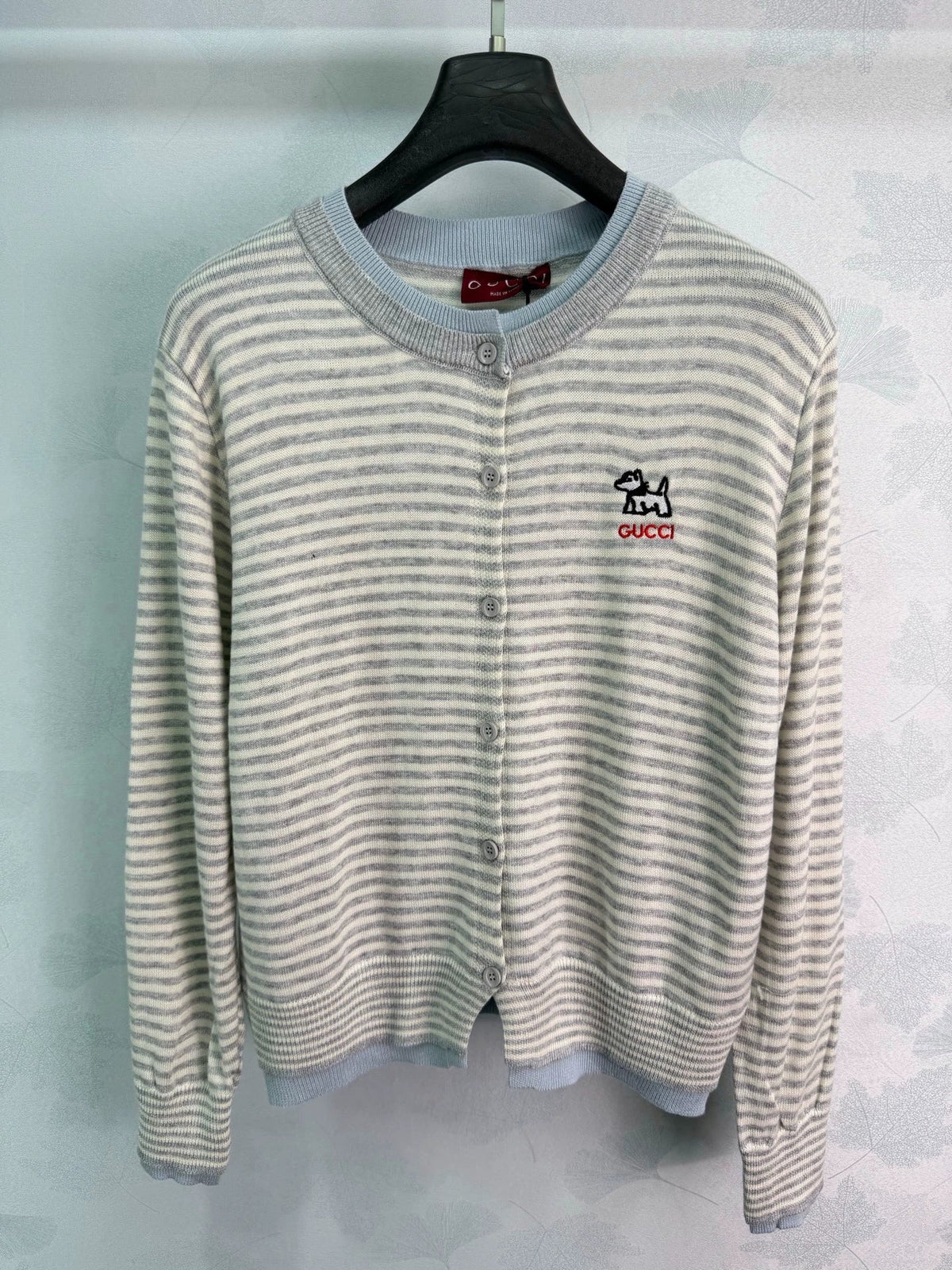 26 Early Autumn New Striped Faux Two-Piece Knit Cardigan