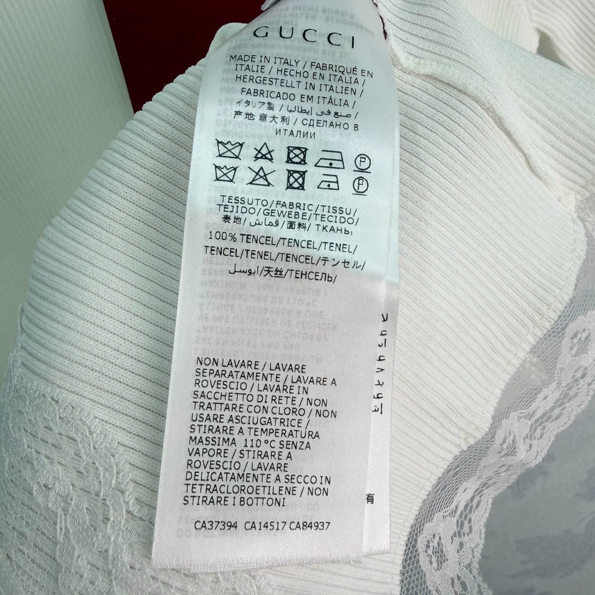 26SS White Knit Dress