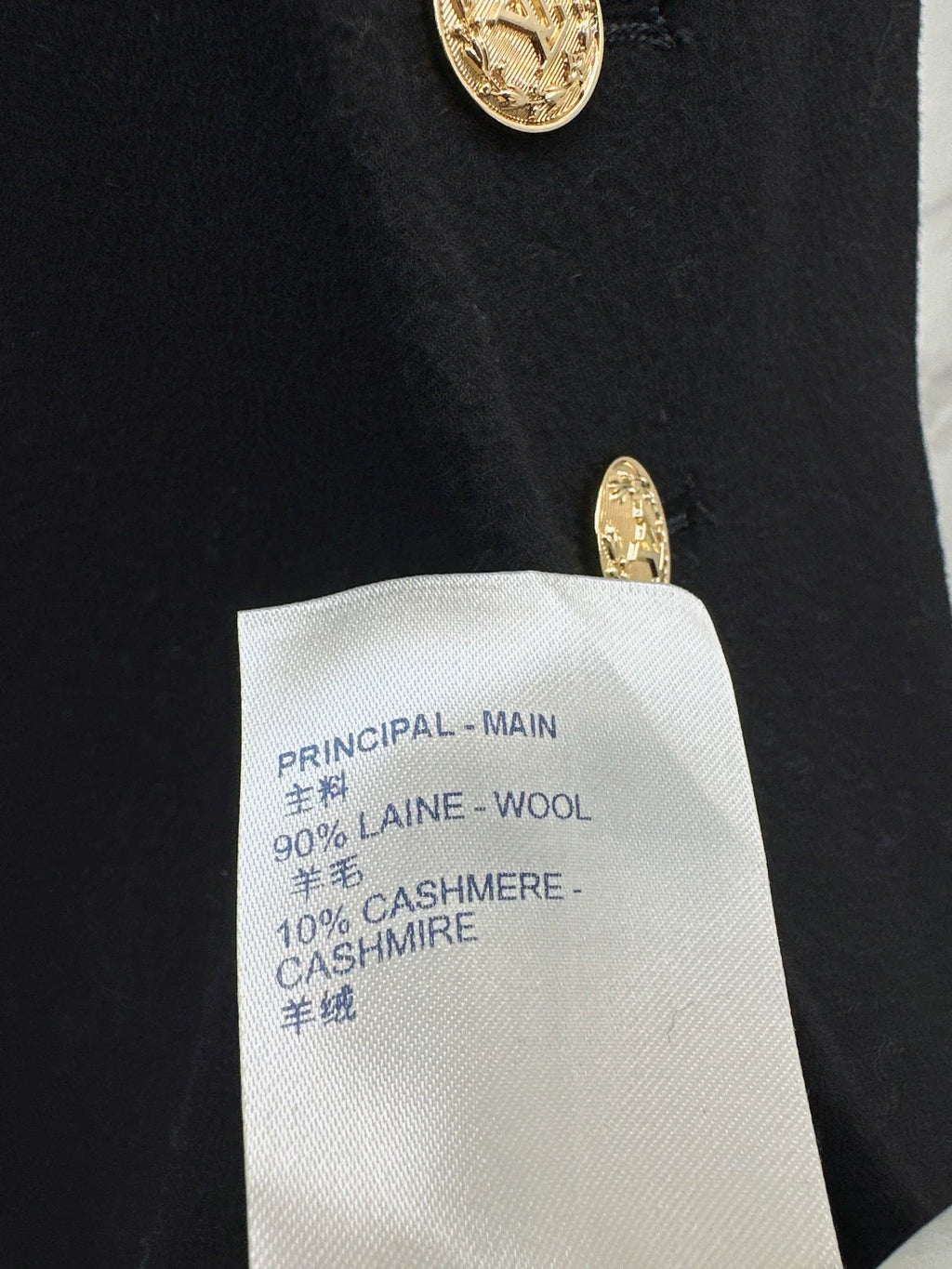 25fw Cashmere cloak jacket