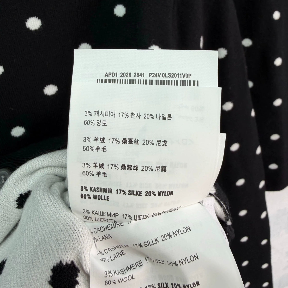 26 Early Fall New Polka Dot Knit Long-Sleeve Cardigan and Mini Skirt Set