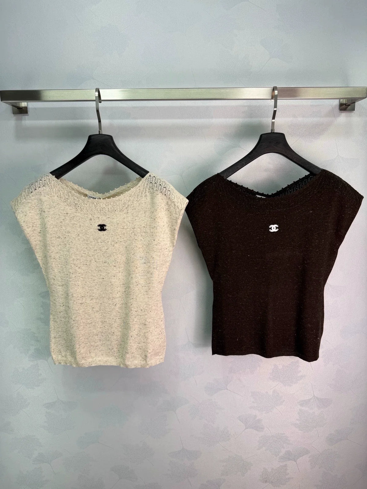 26 Early Autumn New Round Neck Short Sleeve Knit Top