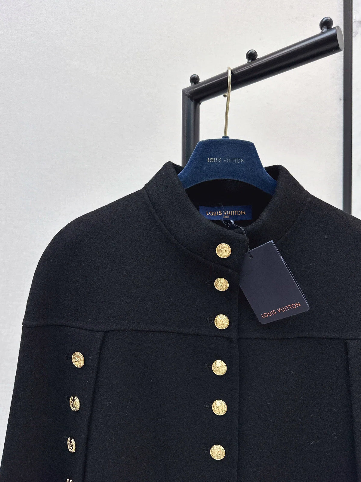 25fw Cashmere cloak jacket
