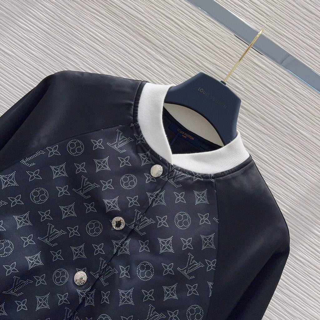 25fw Splicing baseball jacket