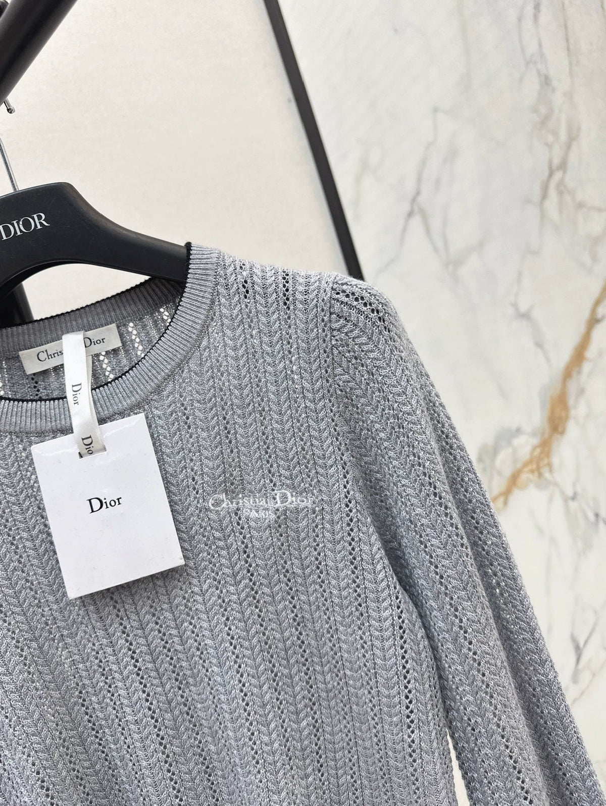 25fw Long sleeved knitted sweater