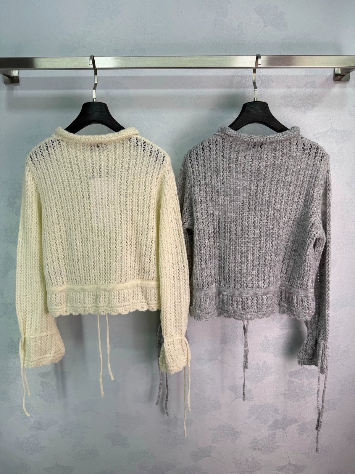 26 Early Autumn New Doll Collar Long-Sleeve Knit Sweater