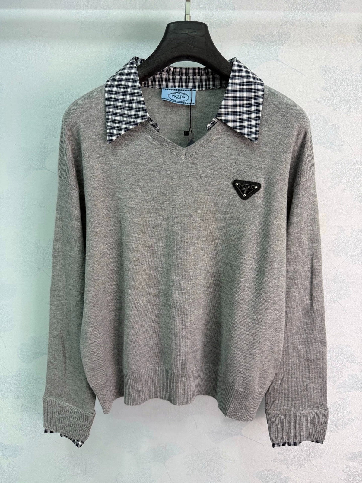26 Early Autumn New Plaid Two-in-One Long Sleeve