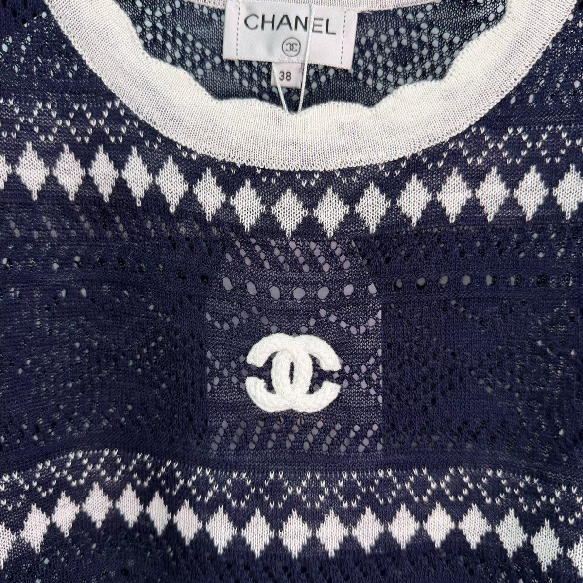 26SS New Striped Knit Vest