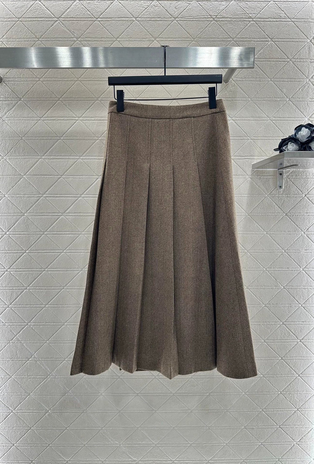 25fw Blazer and midi pleated skirt set