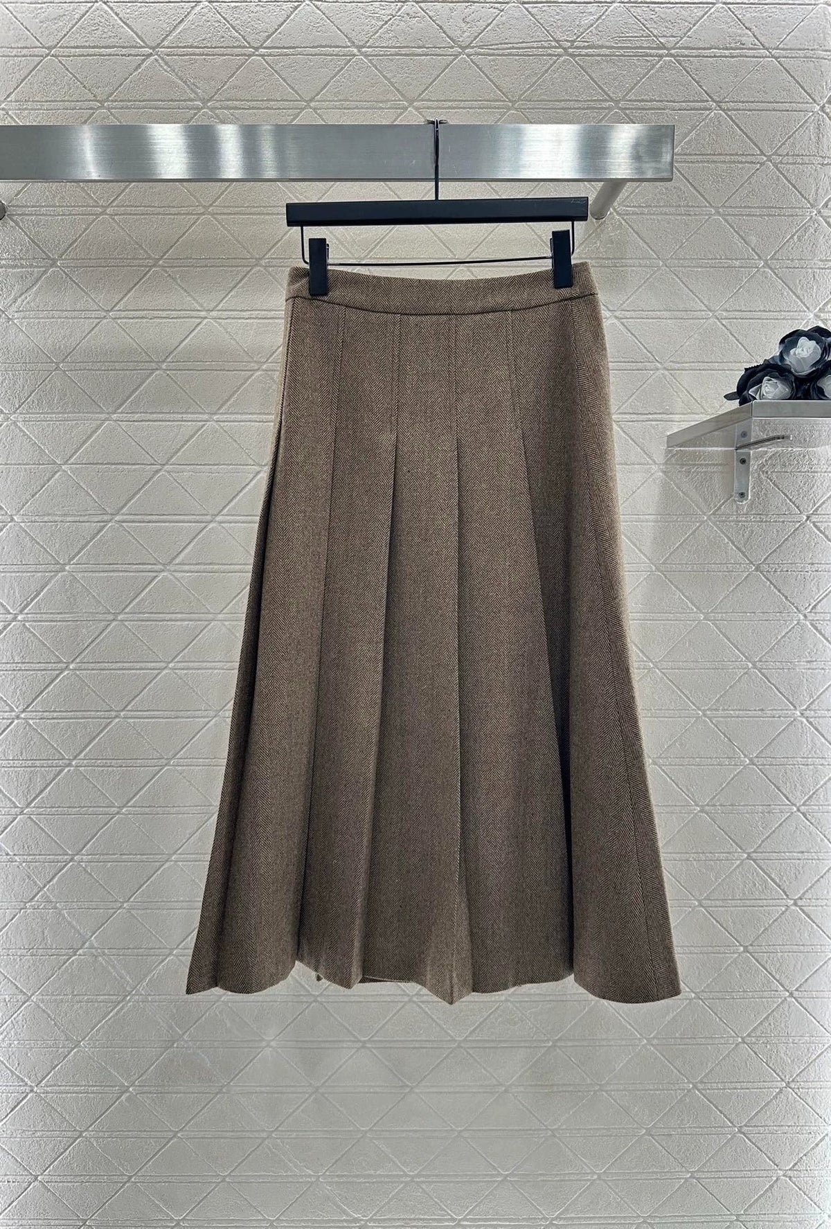 25fw Blazer and midi pleated skirt set