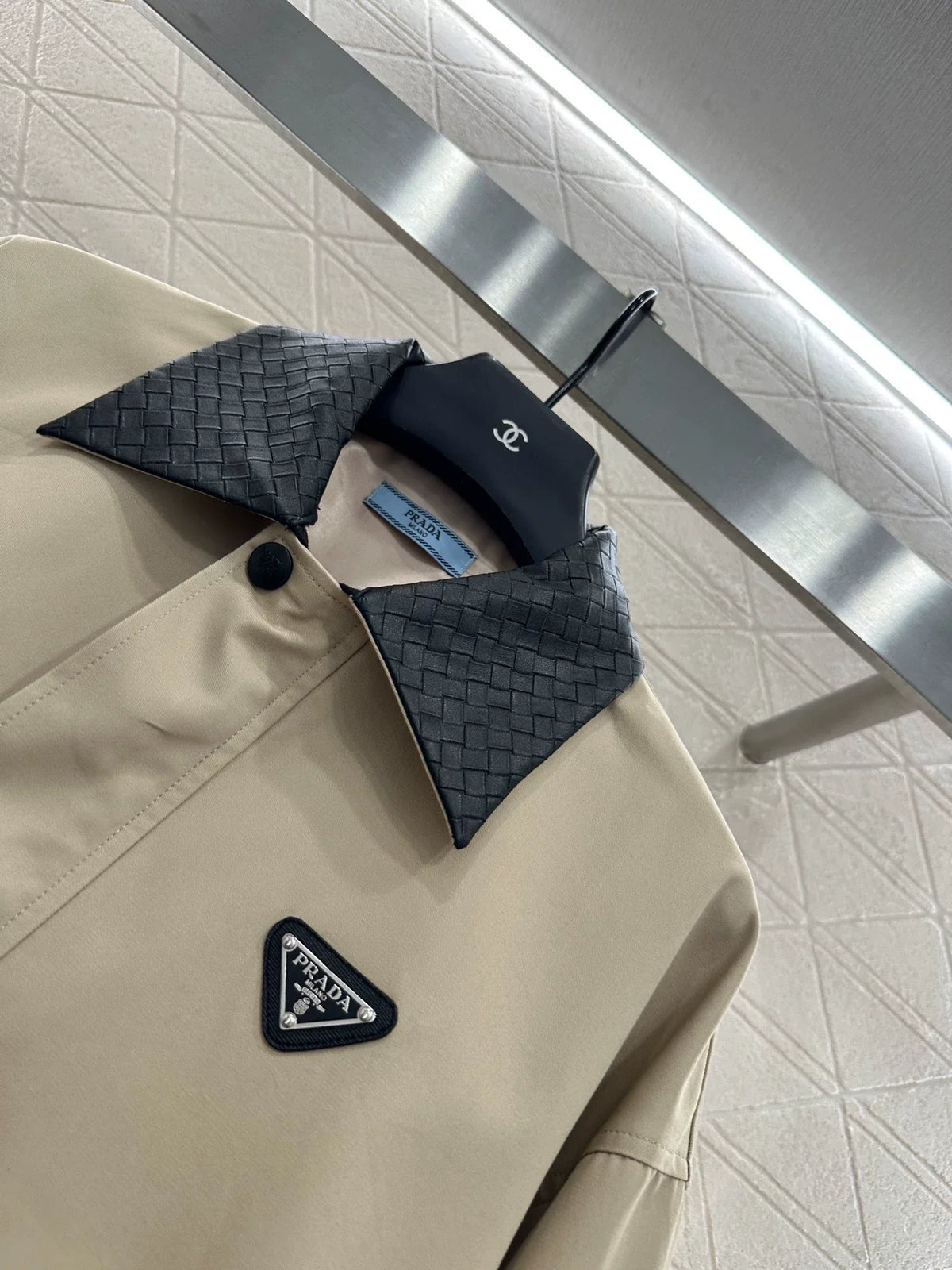 25fw Knitted collar jacket jacket