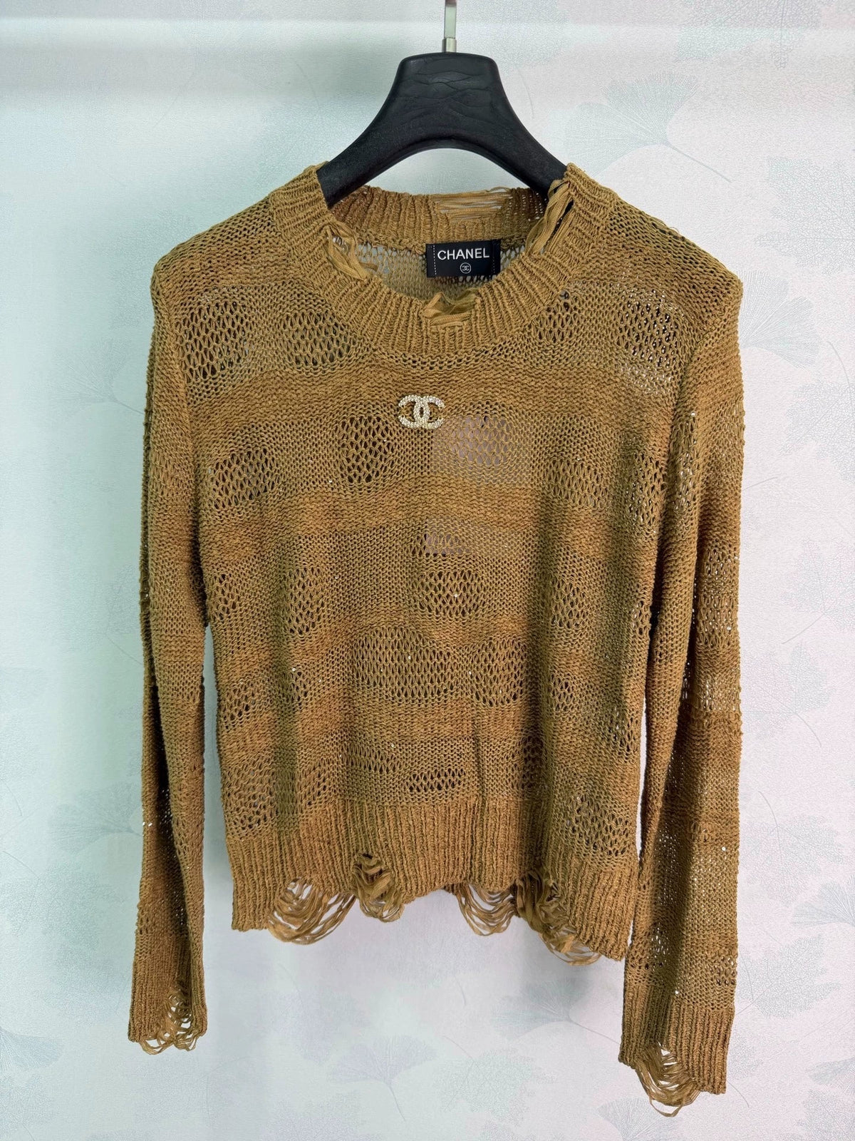 26 Early Autumn New Hollow Knit Sweater