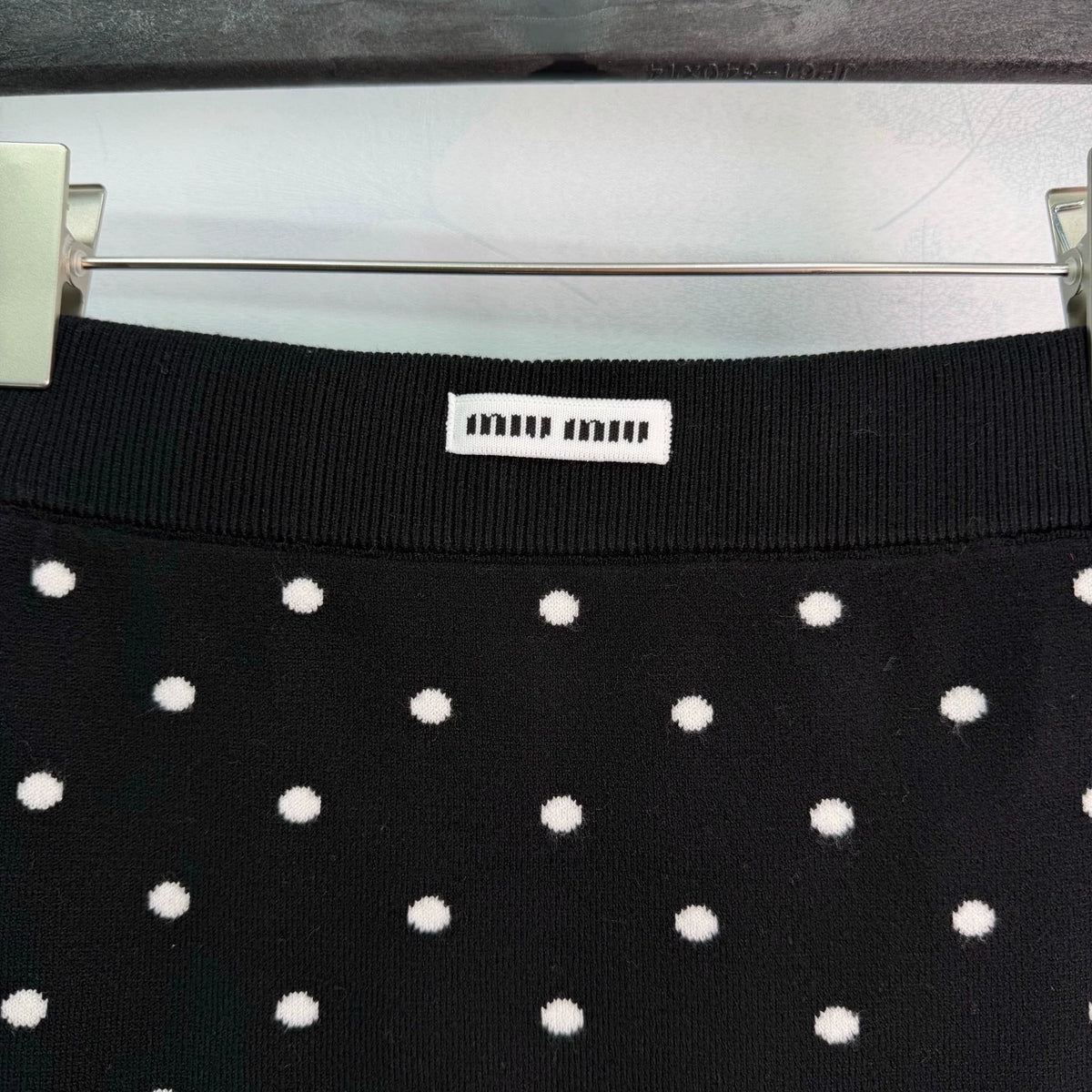 26 Early Fall New Polka Dot Knit Long-Sleeve Cardigan and Mini Skirt Set
