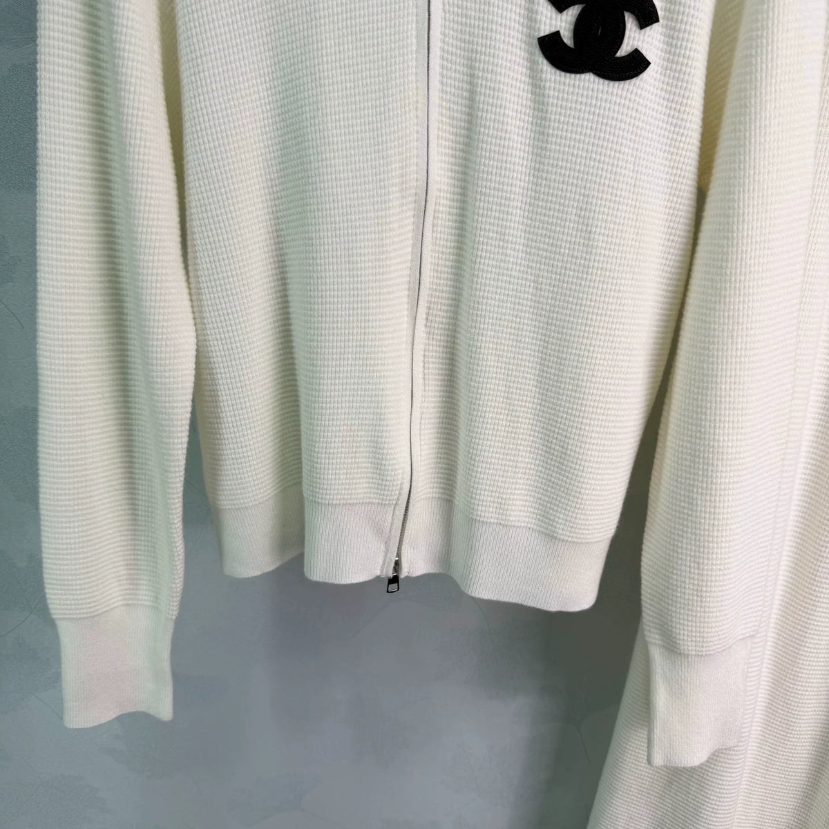 26 Early Autumn New Off-White Waffle Knit Hoodie & Pants Set